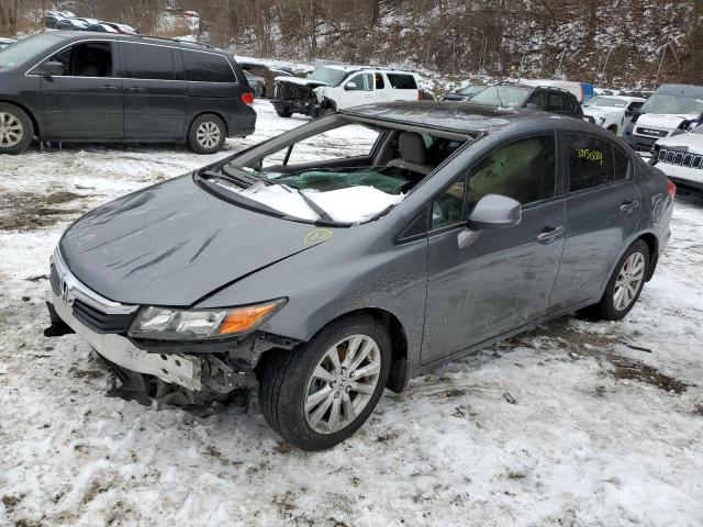 HONDA CIVIC EXL 2012 with VIN 19XFB2F97CE323950 - Photo from auction