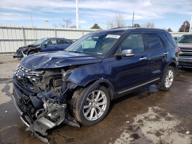 FORD EXPLORER L 2016 with VIN 1FM5K8F85GGA10385 - Photo from auction