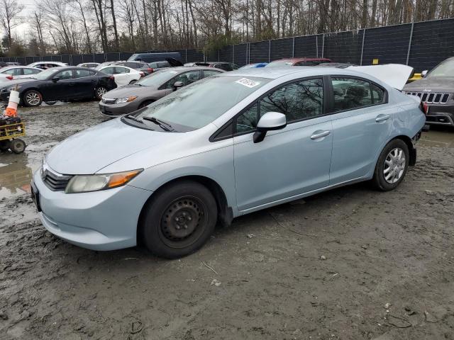 HONDA CIVIC LX 2012 with VIN 2HGFB2F53CH598184 - Photo from auction