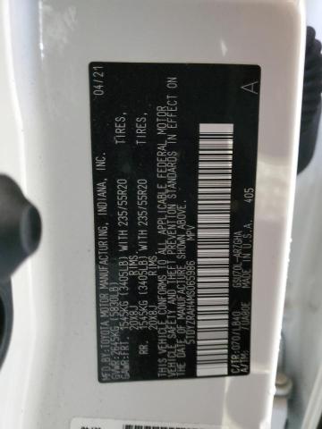 Photo 14 from auction – 2021 TOYOTA HIGHLANDER with VIN 5TDYZRAH4MS065986