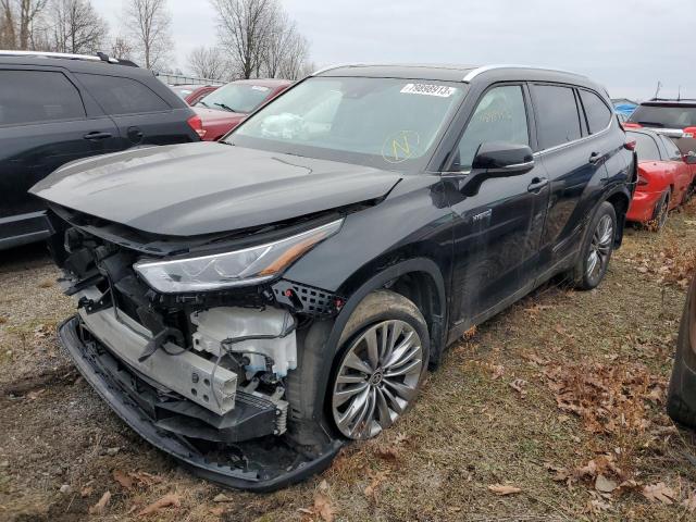 TOYOTA HIGHLANDER 2021 with VIN 5TDEBRCH8MS028539 - Photo from auction