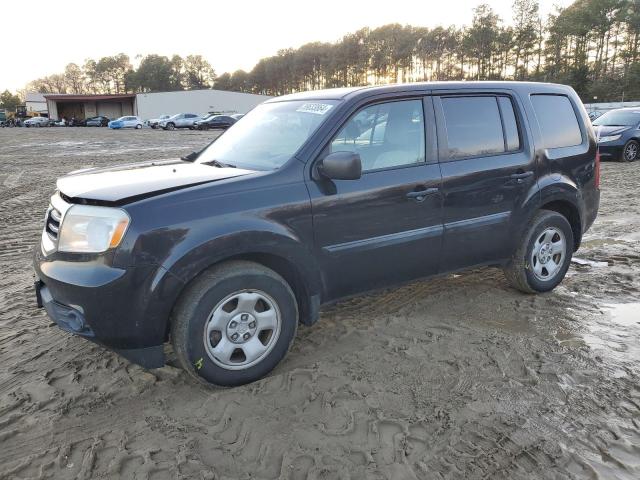 HONDA PILOT LX 2013 with VIN 5FNYF3H22DB035316 - Photo from auction