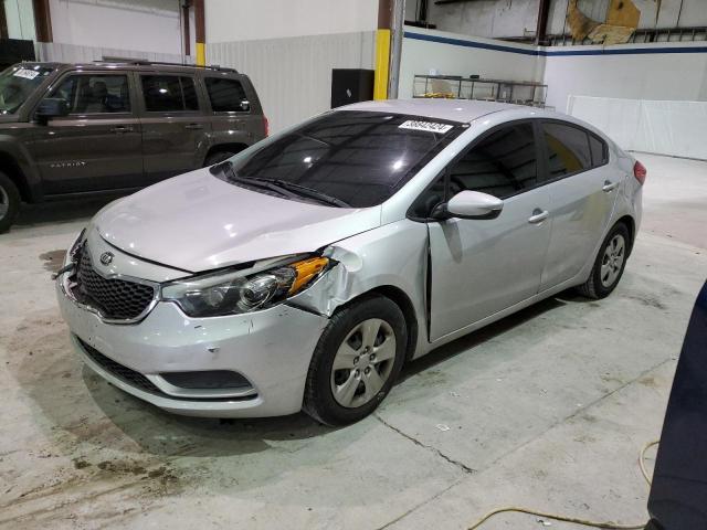 KIA FORTE LX 2015 with VIN KNAFK4A69F5400808 - Photo from auction