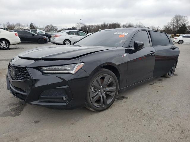 ACURA TLX TECH A 2021 with VIN 19UUB6F53MA003302 - Photo from auction