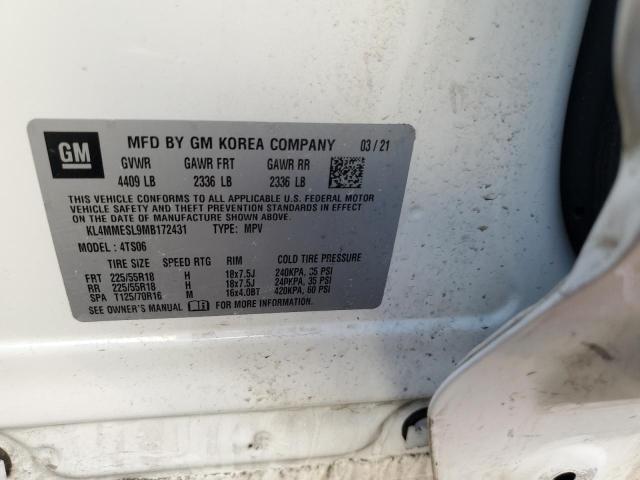 Photo 13 from auction – 2021 BUICK ENCORE GX with VIN KL4MMESL9MB172431
