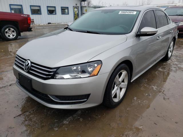 Photo 1 from auction – 2012 VOLKSWAGEN PASSAT SE with VIN 1VWBP7A36CC091913