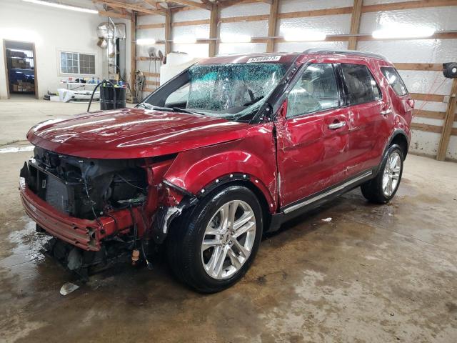 FORD EXPLORER X 2017 with VIN 1FM5K7D8XHGA40979 - Photo from auction