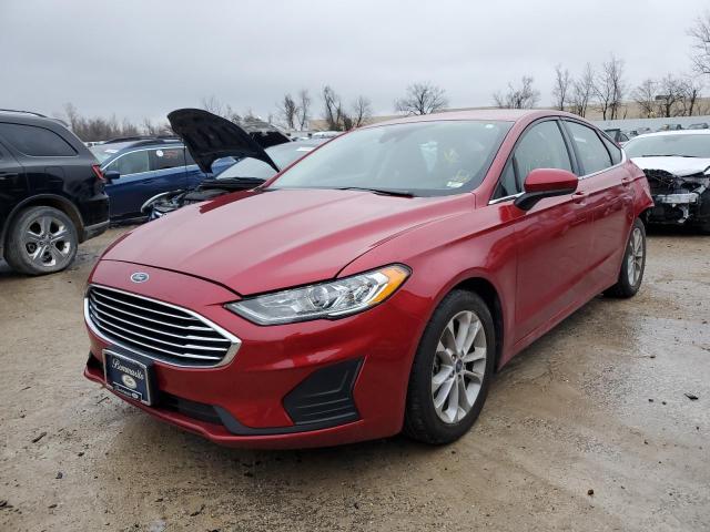 FORD FUSION SE 2020 with VIN 3FA6P0HD9LR225136 - Photo from auction