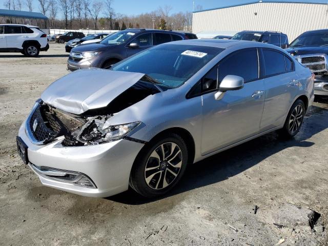 HONDA CIVIC EX 2013 with VIN 19XFB2F81DE023121 - Photo from auction