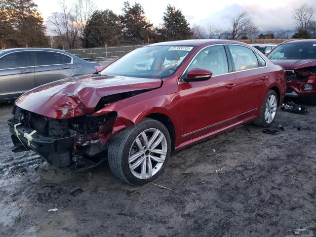 VOLKSWAGEN PASSAT SEL 2017 with VIN 1VWCT7A37HC070804 - Photo from auction