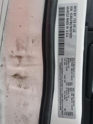 Photo 14 from auction – 2021 JEEP GR CHEROKE with VIN 1C4RJFBG1MC678231