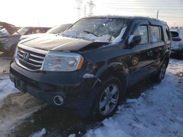 HONDA PILOT EX 2013 with VIN 5FNYF4H4XDB001020 - Photo from auction
