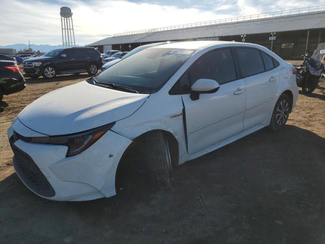 TOYOTA COROLLA LE 2021 with VIN JTDEAMDE5MJ004139 - Photo from auction