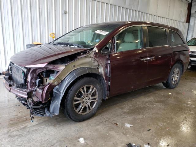 HONDA ODYSSEY EX 2011 with VIN 5FNRL5H43BB015647 - Photo from auction