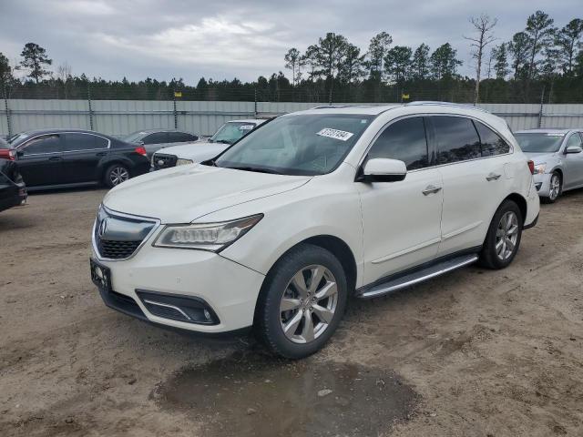 ACURA MDX ADVANC 2015 with VIN 5FRYD4H87FB026340 - Photo from auction