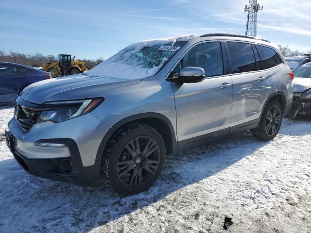 HONDA PILOT SE 2021 with VIN 5FNYF6H23MB074966 - Photo from auction