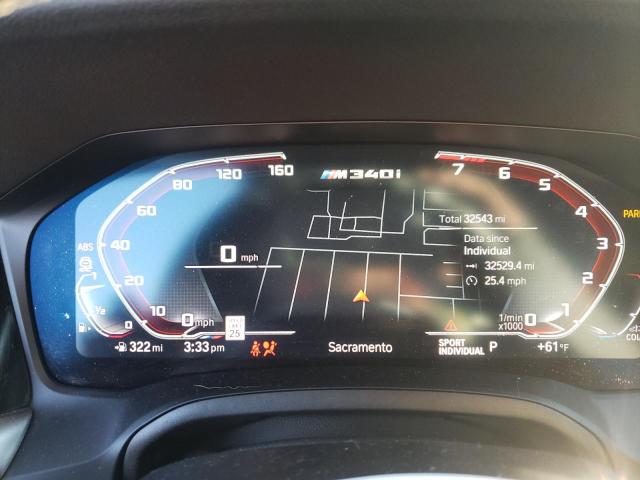 Photo 9 from auction – 2021 BMW M340I with VIN 3MW5U7J02M8B52033