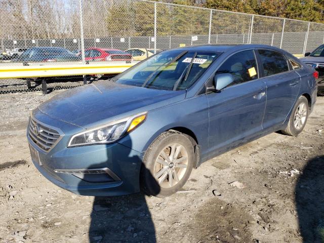 HYUNDAI SONATA SE 2015 with VIN 5NPE24AF9FH106601 - Photo from auction