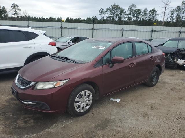 HONDA CIVIC LX 2015 with VIN 2HGFB2E54FH509969 - Photo from auction