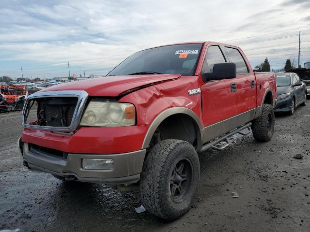 FORD F150 SUPER 2004 with VIN 1FTPW14534KD27365 - Photo from auction