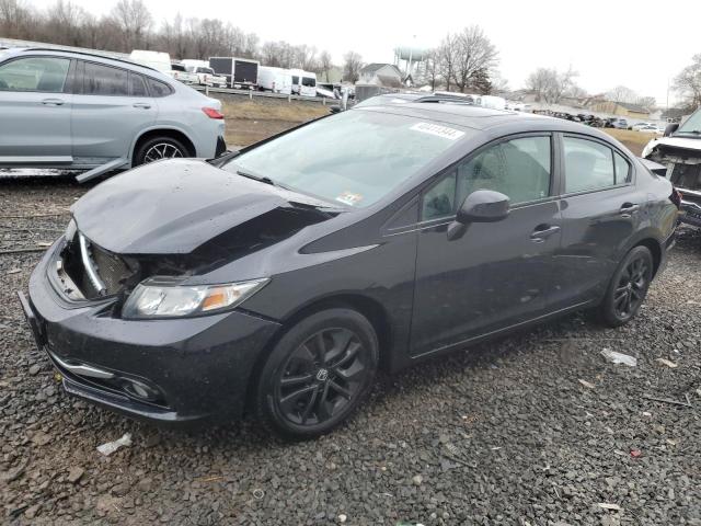 HONDA CIVIC EXL 2013 with VIN 2HGFB2F93DH511193 - Photo from auction
