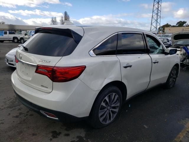 Photo 3 from auction – 2016 ACURA MDX TECHNO with VIN 5FRYD4H48GB058616