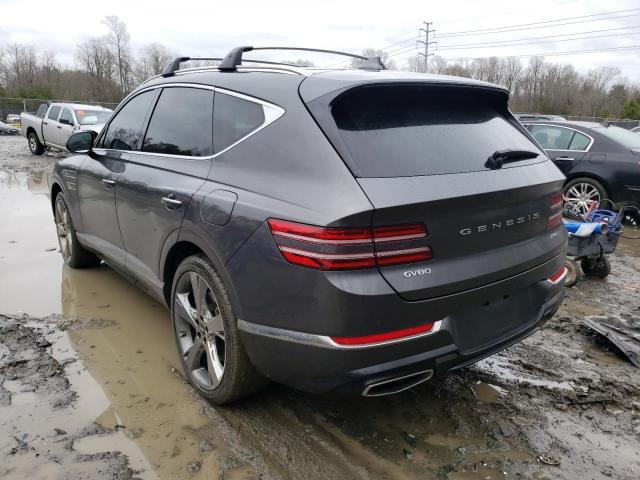 Photo 2 from auction – 2022 GENESIS GV80 BASE with VIN KMUHBDSB6NU092408