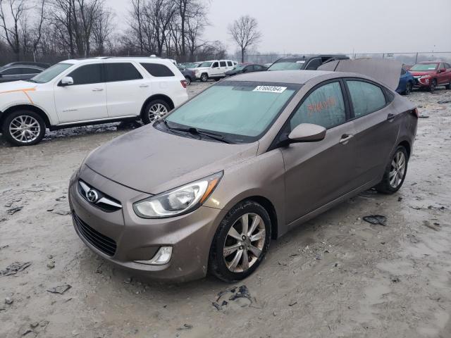 HYUNDAI ACCENT GLS 2012 with VIN KMHCU4AE0CU213686 - Photo from auction