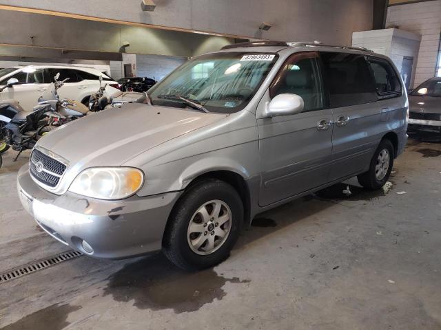 KIA SEDONA 2004 with VIN KNDUP131946569536 - Photo from auction