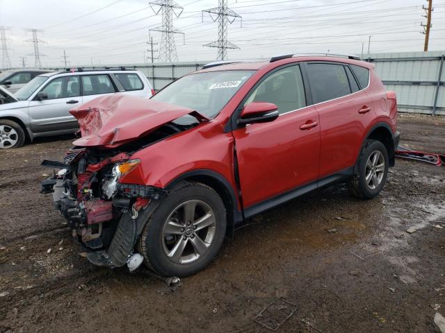 TOYOTA RAV4 XLE 2015 with VIN JTMRFREV6FD120269 - Photo from auction