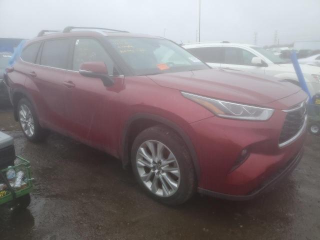Photo 4 from auction – 2021 TOYOTA HIGHLANDER with VIN 5TDDZRBH3MS057701