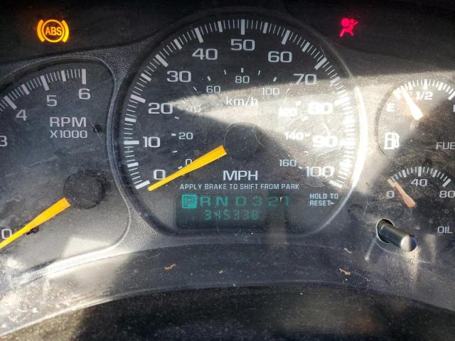 Photo 9 from auction – 2002 CHEVROLET AVALANCHE with VIN 3GNEC13T02G310406