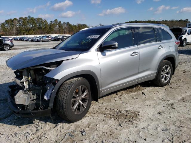TOYOTA HIGHLANDER 2015 with VIN 5TDKKRFH6FS106771 - Photo from auction