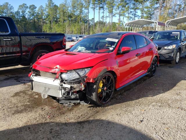 Photo 1 from auction – 2018 HONDA CIVIC TYPE with VIN SHHFK8G7XJU201640
