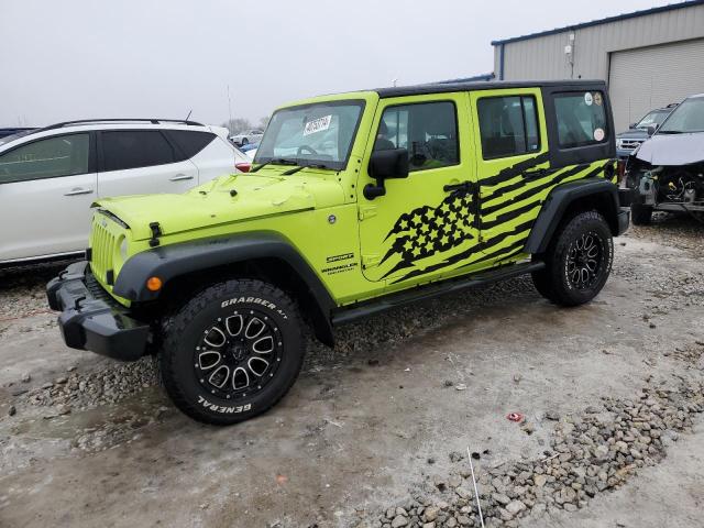 JEEP WRANGLER U 2016 with VIN 1C4BJWKG3GL319033 - Photo from auction