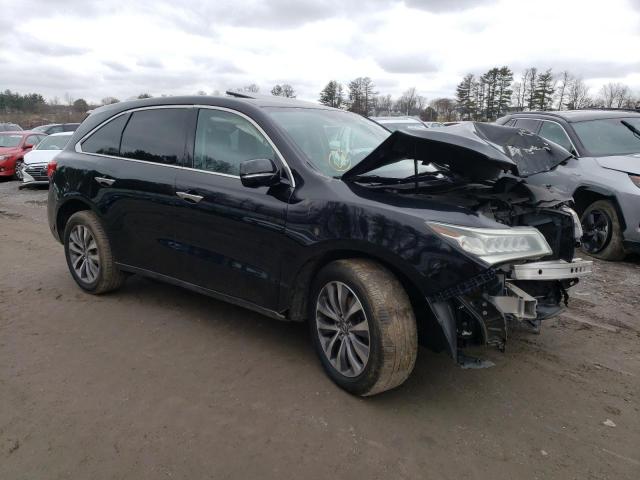 Photo 4 from auction – 2016 ACURA MDX TECHNO with VIN 5FRYD4H41GB057517