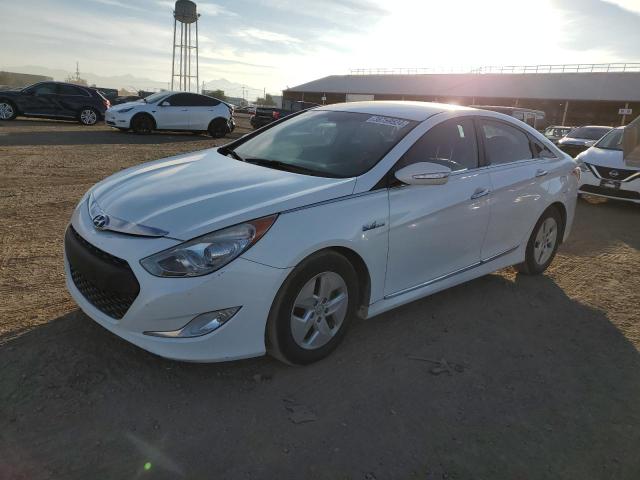 HYUNDAI SONATA HYB 2012 with VIN KMHEC4A49CA042215 - Photo from auction