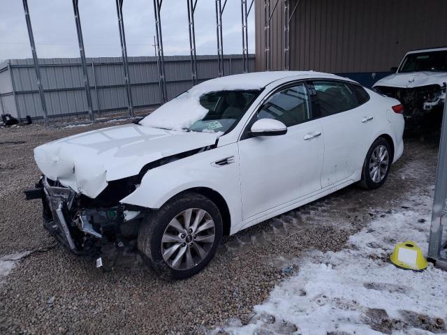 KIA OPTIMA EX 2018 with VIN 5XXGU4L3XJG240303 - Photo from auction