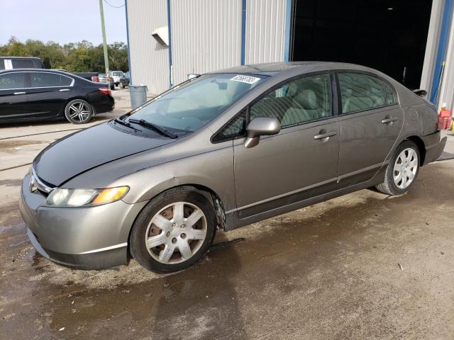 Photo 1 from auction – 2007 HONDA CIVIC LX with VIN 1HGFA16587L061395