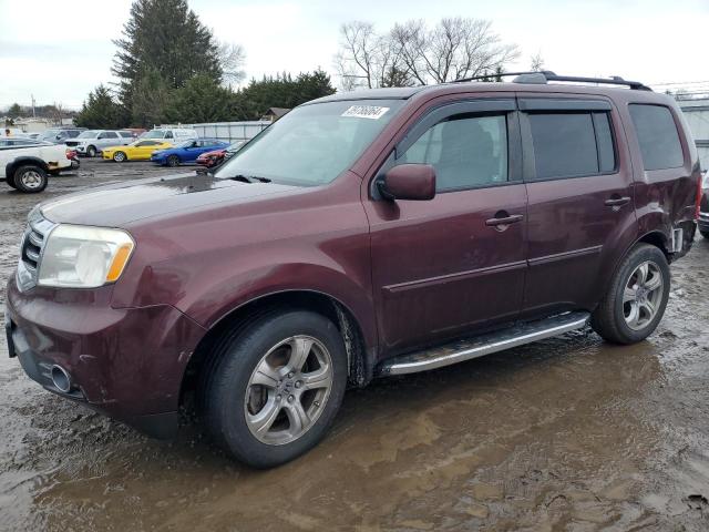HONDA PILOT EXL 2012 with VIN 5FNYF4H57CB019207 - Photo from auction