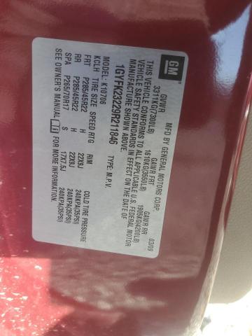 Photo 14 from auction – 2009 CADILLAC ESCALADE L with VIN 1GYFK23229R211846