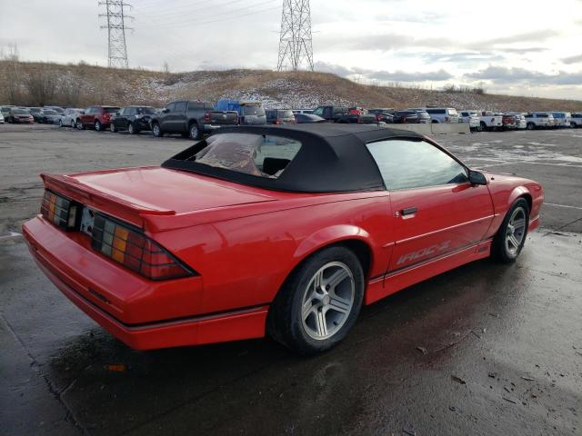 Photo 3 from auction – 1990 CHEVROLET CAMARO IRO with VIN 1G1FP33F5LL105877