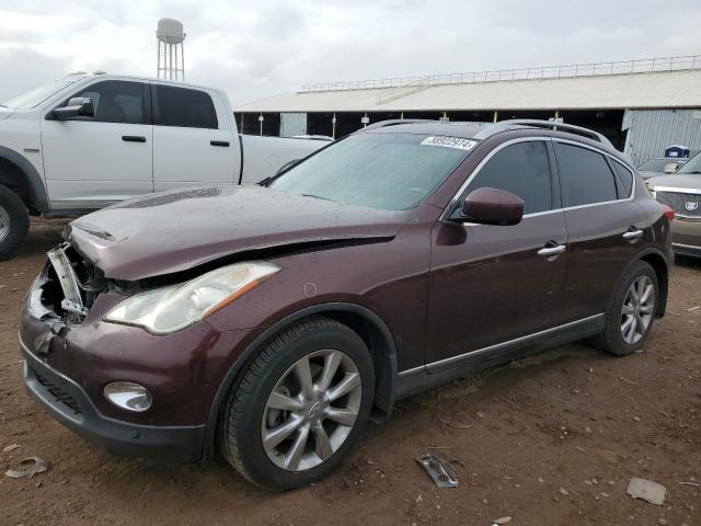 INFINITI EX35 BASE 2012 with VIN JN1AJ0HRXCM453644 - Photo from auction
