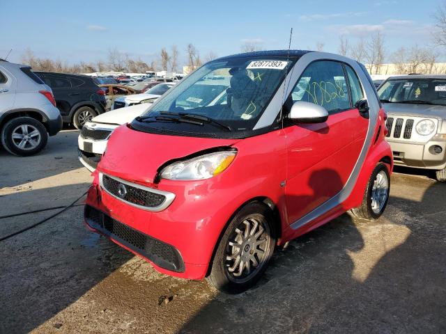 SMART FORTWO PUR 2013 with VIN WMEEJ3BA0DK587709 - Photo from auction