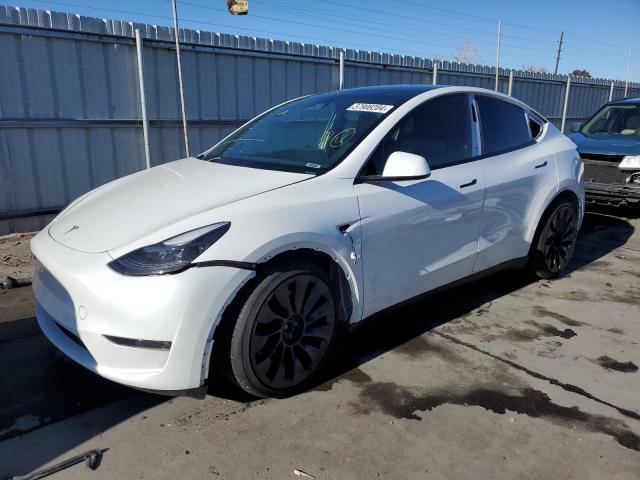 TESLA MODEL Y 2022 مع رقم تعريف المركبة 7SAYGDEF5NF381410 - صورة من المزاد