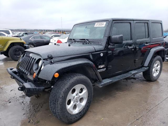 JEEP WRANGLER U 2013 with VIN 1C4BJWEG0DL643497 - Photo from auction
