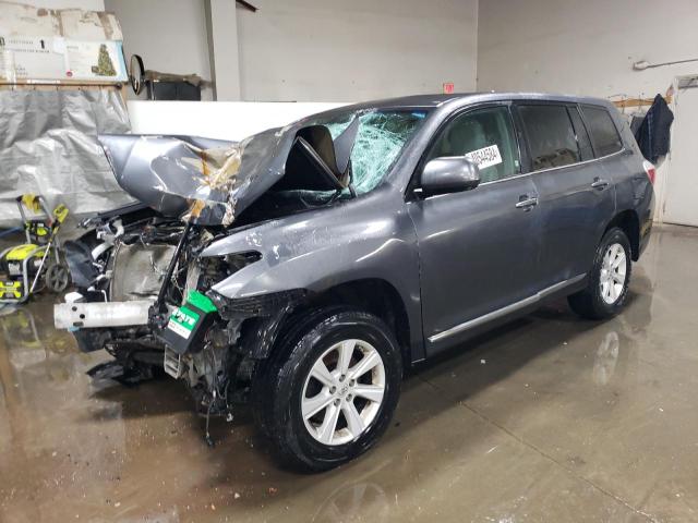 TOYOTA HIGHLANDER 2013 with VIN 5TDZA3EH6DS040560 - Photo from auction