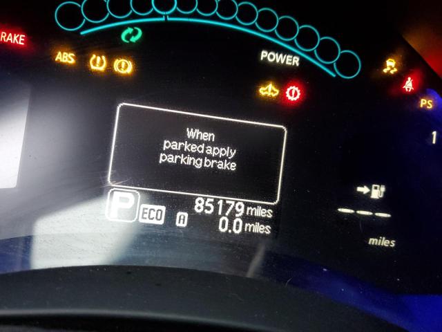 Photo 9 from auction – 2013 NISSAN LEAF S with VIN 1N4AZ0CP3DC401006