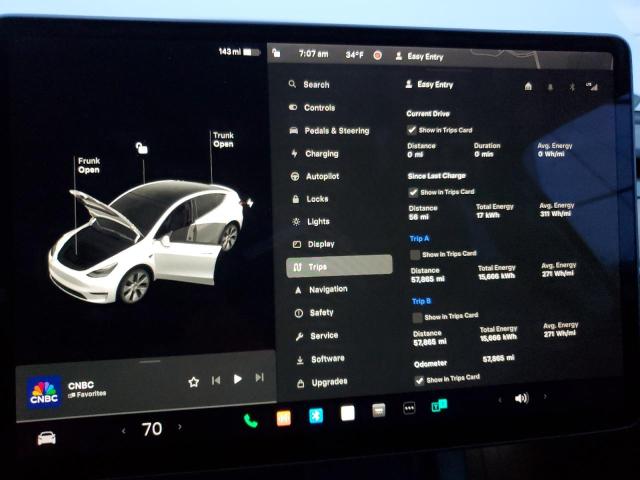 Photo 9 from auction – 2021 TESLA MODEL Y with VIN 5YJYGAEE2MF148683