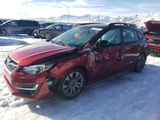 SUBARU IMPREZA SP 2016 with VIN JF1GPAS64G8240218 - Photo from auction